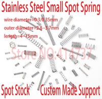 Stainless steel Small spot spring Non-standard springs 0.3/0.35mm wire micro spring compression spring pressure spring