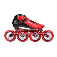 Speed Inline Skates Carbon Fiber Professional 4*100/110mm Competition Skates 4 Wheels Racing Skating Patines Similar Powerslide Training Equipment