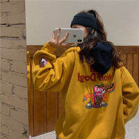 Real Shot 250G Large Hoody Long Sleeve Hooded Printed Women