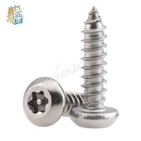 20Pcs M2.9 M3.5 M3.9 M4.8 304 Stainless Steel Flat head/ Pan Head Screw self tapping screw torx screw Anti-theft bolt