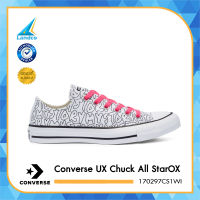 Converse คอนเวิรส์ รองเท้าผ้าใบ รองเท้าหุ้มส้น รองเท้าแฟชั่น รองเท้าผู้ชาย รองเท้าผู้หญิง [ลิขสิทธิ์แท้] UX Chuck All StarOX 170297CS1WI (1990)