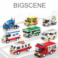 City Series Building Block Cars  Suitable For Various Scenes Building Sets