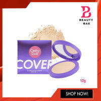 CATHY DOLL cc speed cover powder แป้งพัฟผสมรองพื้น แป้งซีซี SPF 40 PA+++ 12g.