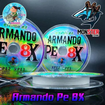 สายพีอี นิก อาร์มันโด้ NICK ARMANDO PEx8/9/12 HIGH BRAID FISHING