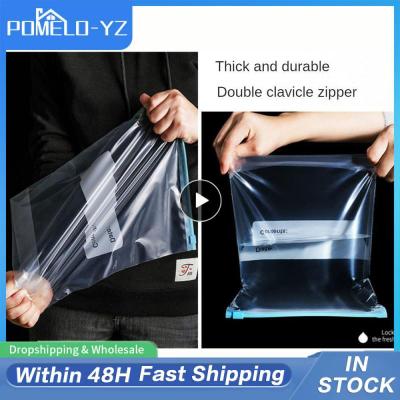 Fresh-keeping Bag Self-sealing Storage Bag Kitchen Sealed Storage Bag Save Space Convenient Save Reusable Food Storage Bags Food Storage Dispensers