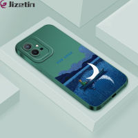 Jizetin เคสโทรศัพท์สำหรับ Vivo Y72 5G Y73 2021 Vivo Y75 5G Y76 5G จิตรกรรมภาพการ์ตูน Van Gogh Boating เคสโทรศัพท์ดีไซน์กล้องเต็มรูปแบบเคสซิลิโคน TPU เคสกันกระแทกป้องกัน TPU