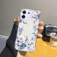 เคสลายดอกไม้สุดหรูสำหรับ Zero30 Infinix 5G 2023เคสหลังซิลิโคน TPU ใสเคสโทรศัพท์ INFINIX ZERO 30 5G กันกระแทก