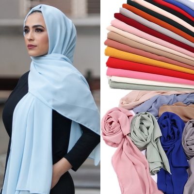 【CC】❃●❃  2023 New Modest Oversizes Muslim Scarf Ladies Shawl and Wrap Female Foulard Hijab Stoles