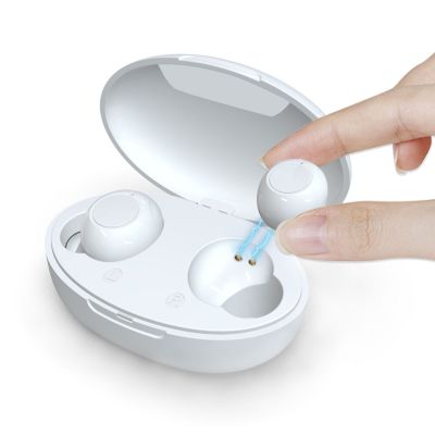 ZZOOI Mini Hearing Aid Rechargeable Ear Hearing Device Sound Amplifier Digital Hearing Aids Sounds Amplifier