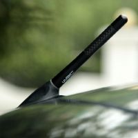 【cw】 Car Carbon Short Stubby Mast Antenna for Corolla RAV4 Yaris Auris Avensis Verso Aygo Tundra