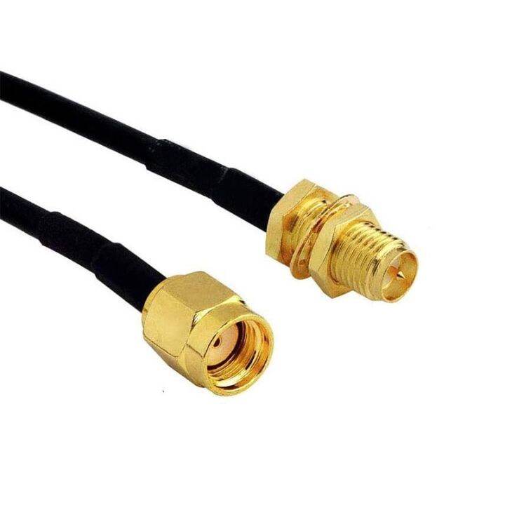 chaunceybi-rp-sma-male-to-female-extension-cable-feeder-wire-for-coax-coaxial-wifi-network-card-rg174-router-antenna