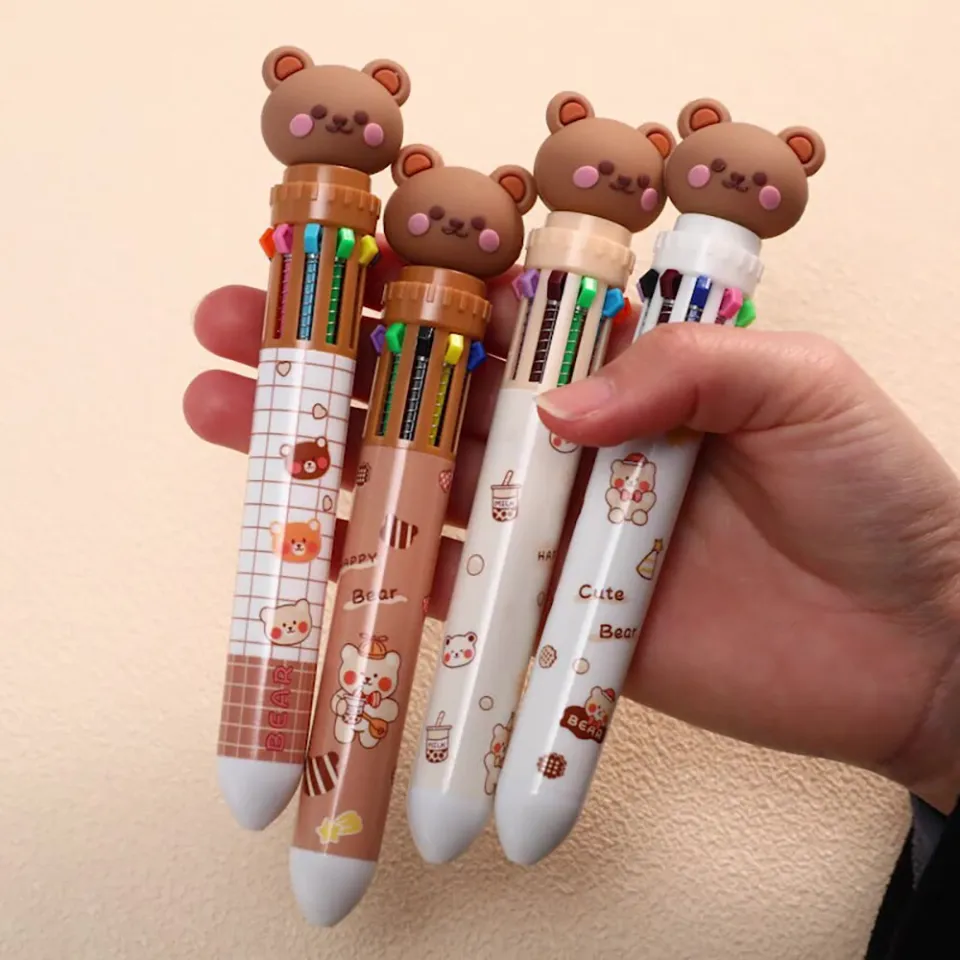 Cartoon Bear Ballpoint Pen School Office Supply Stationery