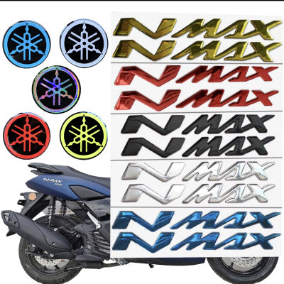 Yamaha ชุดรูปลอก NMAX155ซีรีย์,โลโก้รถมอเตอร์ไซค์สติกเกอร์ดัดแปลงสเตอริโอ3D กันน้ำ