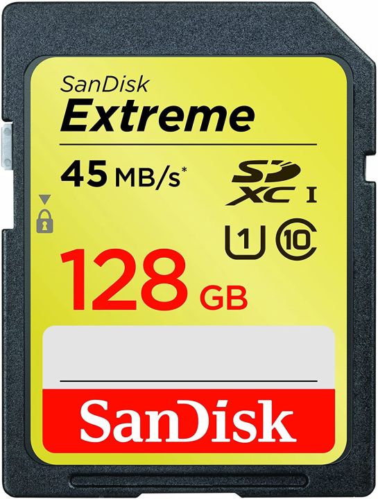 เมมโมรี่การ์ด-sandisk-extreme-sdxc-128gb-45mb-s-300x-รับประกัน-lifetime