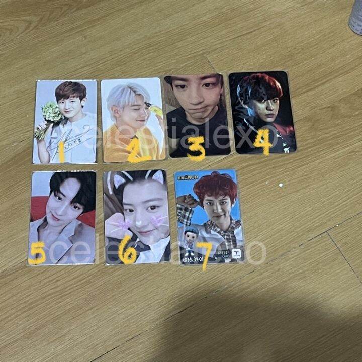 [ON-HAND] OFFICIAL EXO CHANYEOL PHOTOCARDS | Lazada PH