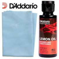โปรโมชั่นประจำเดือนนี้!!! DAddario® Lemon Oil น้ำยาทำความสะอาดเฟร็ตกีตาร์ / น้ำยาทำความสะอาดสายกีตาร์และคอ + ผ้าเช็ดกีตาร์ (ใหม่ล่าสุด) สายกีต้าร์ สายกีต้าร์โปร่ง สายกีต้าร์ไฟฟ้า อะไหล่กีต้าร์