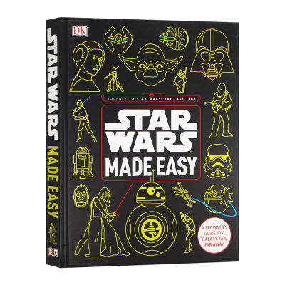 DK S.tar Wars elements childrens Encyclopedia English original S.tar Wars made easy enables children to know S.tar Wars Science Fiction hardcover English books through various elements