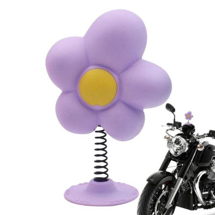 helmet-shaking-small-flower-decoration-electric-motorcycle-bike-helmets-cute-sun-flower-decor-driving-styling-helmet-accessories