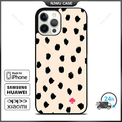 KateSpade 0145 Phone Case for iPhone 14 Pro Max / iPhone 13 Pro Max / iPhone 12 Pro Max / XS Max / Samsung Galaxy Note 10 Plus / S22 Ultra / S21 Plus Anti-fall Protective Case Cover