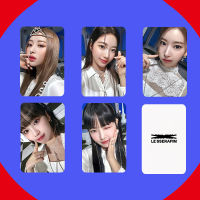 Llesserafim Wvs บัตรรูปภาพรุ่นลิมิเต็ดญี่ปุ่น,บัตรรูปภาพซากุระ Chaewon Yunjin Kazuha Eunchae คอลเลกชัน Kpop ใหม่อุปกรณ์เสริม LESSERAFIM 5ต่อชุด