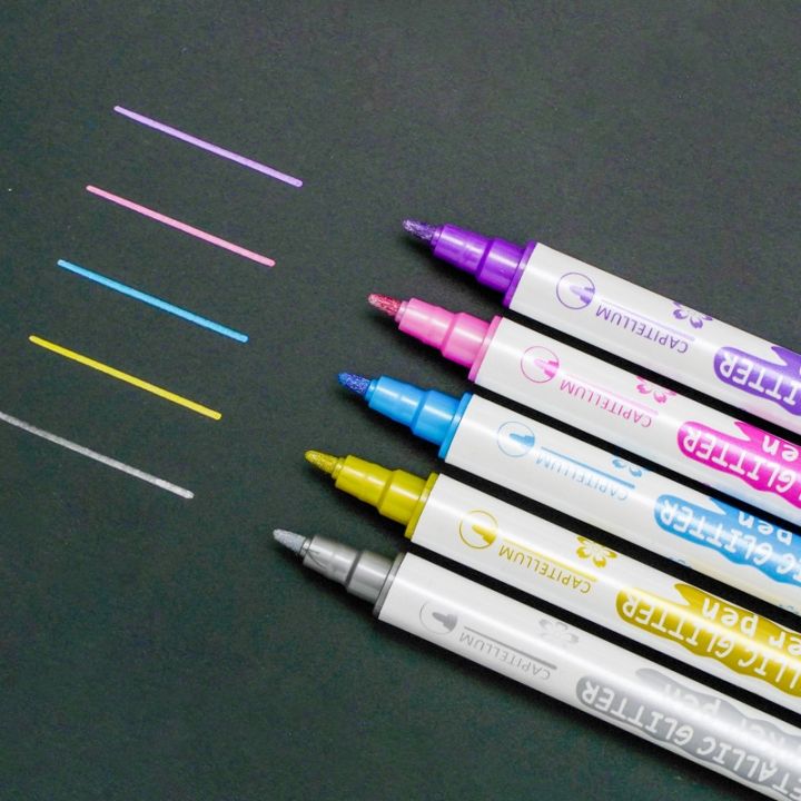 5pcs-dot-metallic-glitter-marker-pen-set-dual-side-big-head-highlighter-for-drawing-painting-art-school-a7362