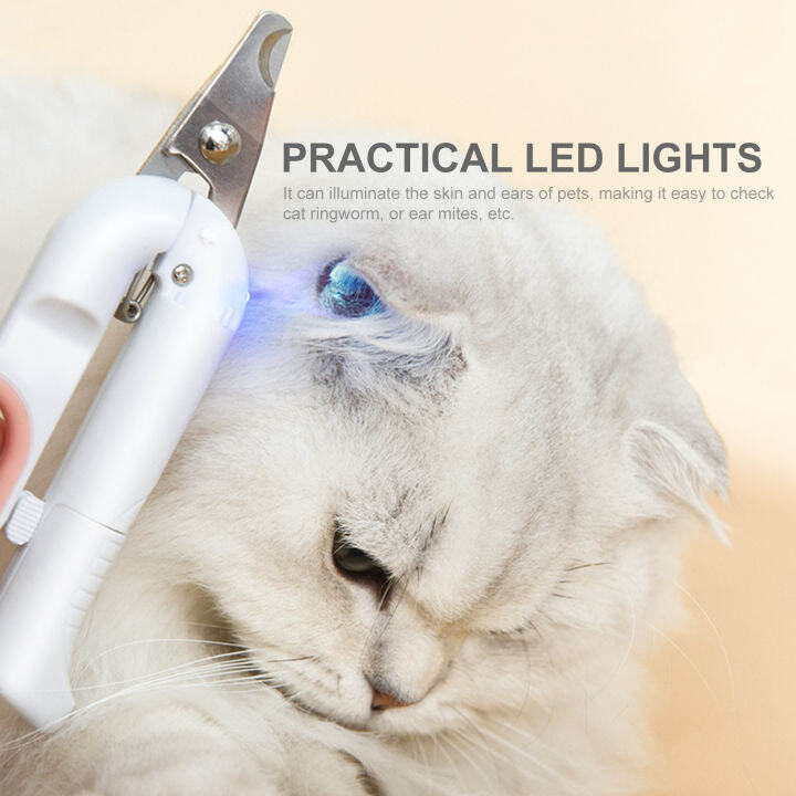 คีมตัดคลิป-pers-พร้อม-led-light-professional-เครื่องแต่งขนสัตว์เลี้ยงสัตว์-claws-s-cissor-สำหรับสุนัขแมวกระต่าย-guinea-pig-ความปลอดภัยตัดเล็บ-home-อุปกรณ์ดูแลสัตว์