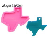 Shiny Texas map Silicone epoxy Resin Molds Fondant Craft Molds Resin Decorative Craft DIY Mold DY0201 Bread Cake  Cookie Accessories