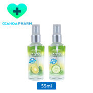 Dung dịch nước rửa tay sát khuẩn dạng xịt Antis 55ml Nhập khẩu Indonesia