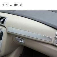 Car Styling Copilot Storage Box Dashboard Trim Stickers Glove Cover For Mercedes Benz R Class W251 R300 320 350 400 Accessories