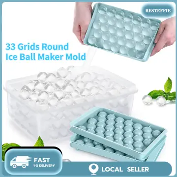 Ice Cream Maker Mold Creative Bar Drink Whiskey Sphere Round Ball Ice Mold  Brick Cube Maker