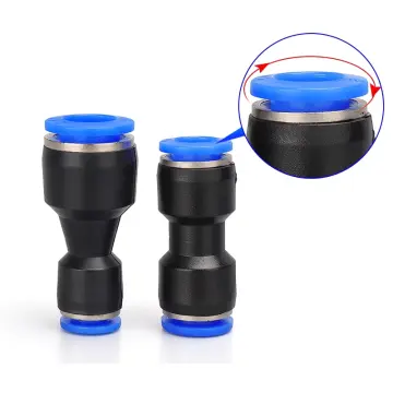 Pneumatic Fitting Pipe Air Connector Tube Quick Release Fittings Water Push  In Hose Plastic 4/6/8/10/12/14mm PU PY Connectors