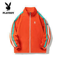 PLAYBOY 2020 เสื้อแจ็คเก็ตลำลองสำหรับบุรุษในฤดูใบไม้ร่วง