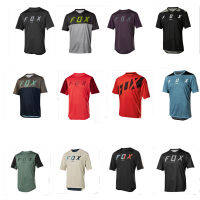 ผู้ชาย Enduro สั้น Foxxamo ย์ Camiseta Mtb จักรยานเสื้อขี่จักรยานทีมดาวน์ฮิลล์เสื้อยืด Dh ปิดถนนจักรยานวิบาก M Aillot