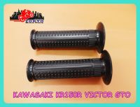 KAWASAKI KR150R VICTOR GTO HANDKE GRIP RUBBER "BLACK" // ปลอกมือ ปลอกแฮนด์ สีดำ สินค้าคุณภาพดี