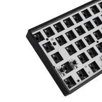 GK61 GK61XS GK61X RGB Hot Swap Programmable Wired Bluetooth Replacable Space Cherry MX Switches Mechanical Keyboard DIY Kit