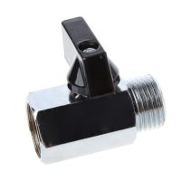 Mini Brass Ball Valve 1/2 quot; 1/8 quot; 1/4 quot; 3/8 quot; BSP Male to Female Thread Air Compressor Control Hose Connector Adapter