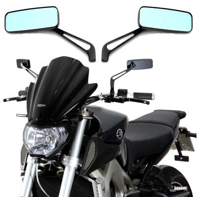 Universal 8Mm 10Mm รถจักรยานยนต์ด้านหลังกระจกมองข้างสำหรับ Harley Honda Yamaha Kawasaki Street Sports Bike Chopper Cruiser