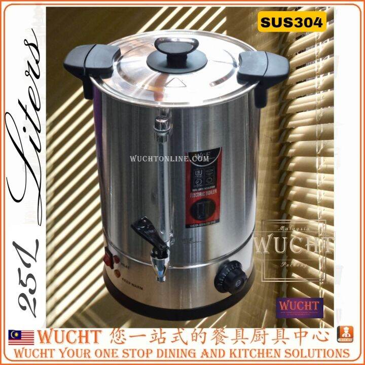 【WUCHT】35L Stainless Steel Water Boiler Double Wall 304 201 WCF Water