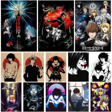 Home Decoration Printed Wall Artwork Canvas Painting Death Note