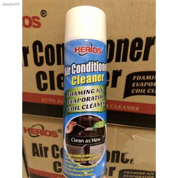 ๑CAR AIRCON CLEANER FOAMING CLEANER EVAPORATOR COIL CLEANER 500ML