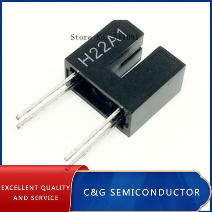 50PCS  - 100PCS H22A1 Transmissive Optical Interrupter Infrared Photoelectric Switch Sensor WATTY Electronics