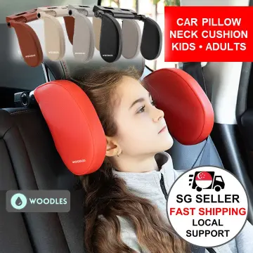 Kids Car Pillow With Head And Neck Support, Soft And Comfortable Car  Headrest