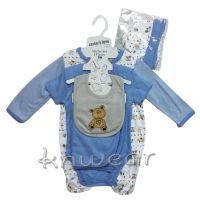 BAB ชุดของขวัญเด็กแรกเกิด Baby Gift Set กิ๊ฟเซ็ทเด็กแรกเกิดไม่เกิน 1 ขวบ 5 ชิ้น ข - A1676 ชุดของขวัญเด็กอ่อน เซ็ตเด็กแรกเกิด