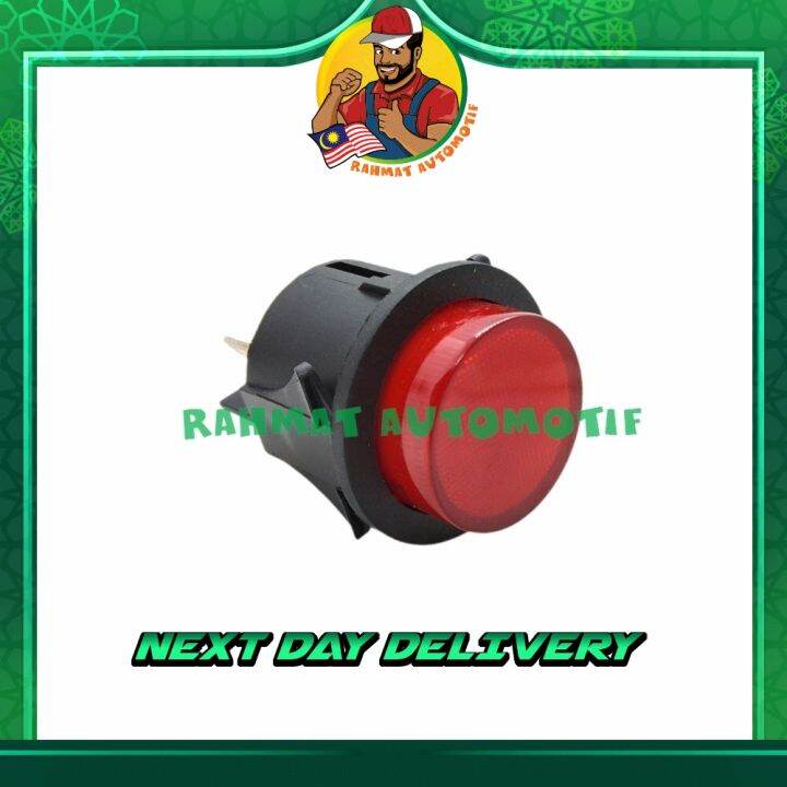 24MM 4Pin Self Lock High Ampere Panel LED Push Button On Off Switch ...