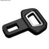 1 Pcs/lot Universal Metal Safety Car Seat Belt Buckles Clip Bottle Opener Vehicle mounted Bottle Opener Dual use Car Styling