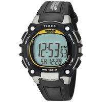 Timex Full-Size Ironman Classic 100 Watch Black/Yellow