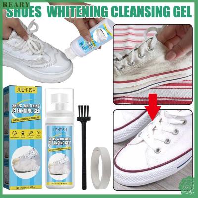 รองเท้าสีขาว 100 มิลลิลิตรทำความสะอาดอย่างล้ำลึกสดใสขจัดสิ่งสกปรกซ่อมแซม
