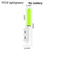 แท่งลอยอิเล็กทรอนิกส์ไฟ LED ที่ชาร์จ USB แบบถอดได้กันน้ำตอนกลางคืนไม่มีแบตเตอรี่โคมไฟส่องสว่างสำหรับตกปลาเหยื่อปลอม LFP3825