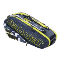 Babolat กระเป๋าเทนนิส RH6 Pure Aero 2023 Tennis Bag | Grey/Yellow/White ( 751222 )