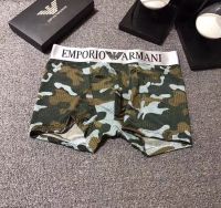 TOP☆New Arrival High Quality ARMANI Underwear Camouflage Fashion Mens Underwear Boxer Pants Pure Cotton Mens Underwear Fashion Briefs